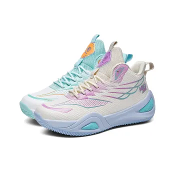 MUSNODO Cushioning, Slip Resistant, And Abrasion Resistant Mid Top Basketball Shoes Unisex Mismatched