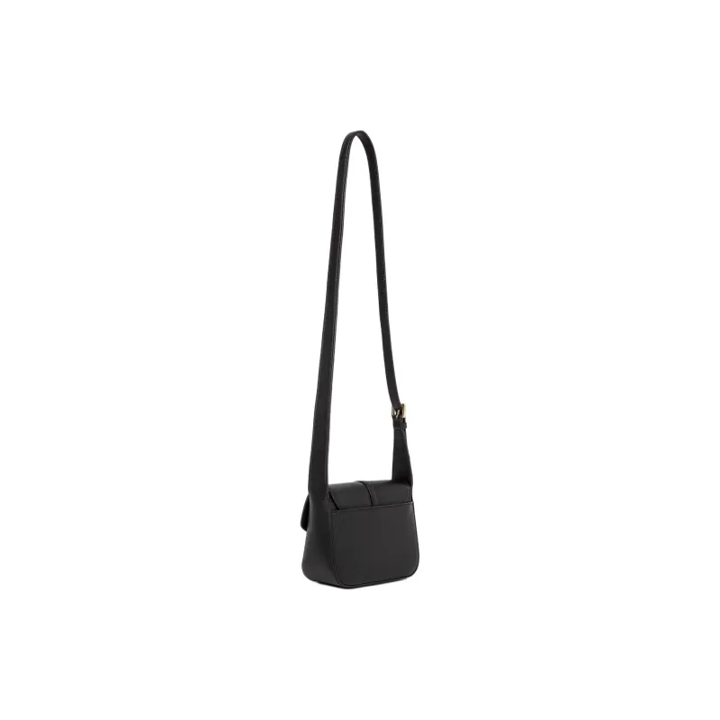 MICHAEL KORS Cow Leather Crossbody Bag, Shoulder Bag Trumpets Women's Black-1