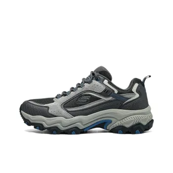 Skechers OUTDOOR MENS Anti Slip Wear Resistant Low Top Hiking Shoes Men's Black Blue