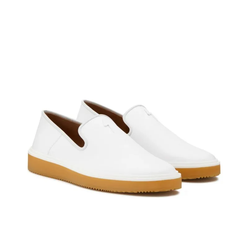 Giuseppe Zanotti/GZ Hoffman Low-Top Stylish Skateboarding Shoes Men's White-3