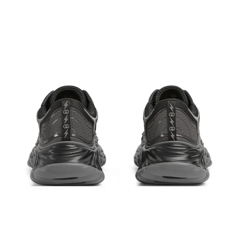 GUCCI Ripple Sneaker 'Black Grey'-4