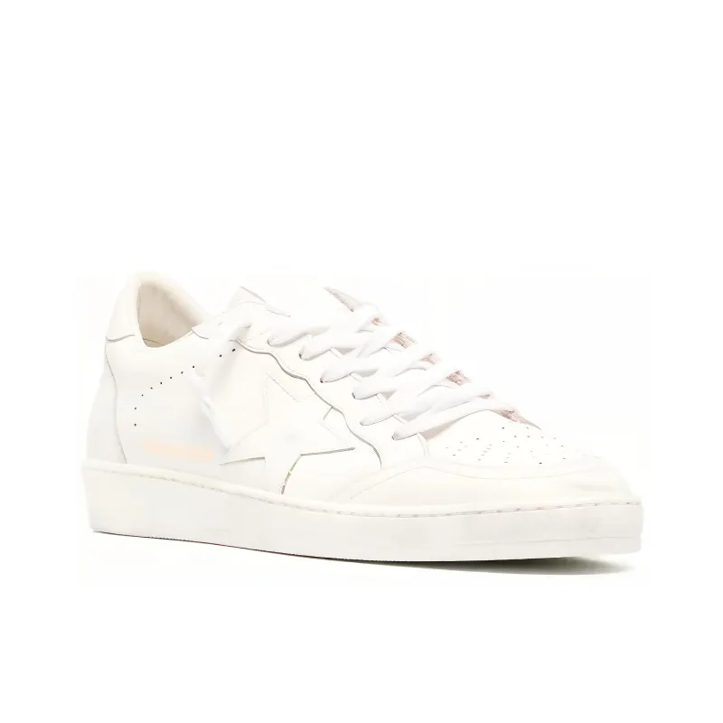 Golden Goose Ball Star Triple White-2