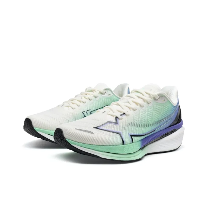 XTEP 360X SE Cushioning, Breathable, Lightweight, Rebound Low Top Sprint Running Shoes Men's White Green Black-2