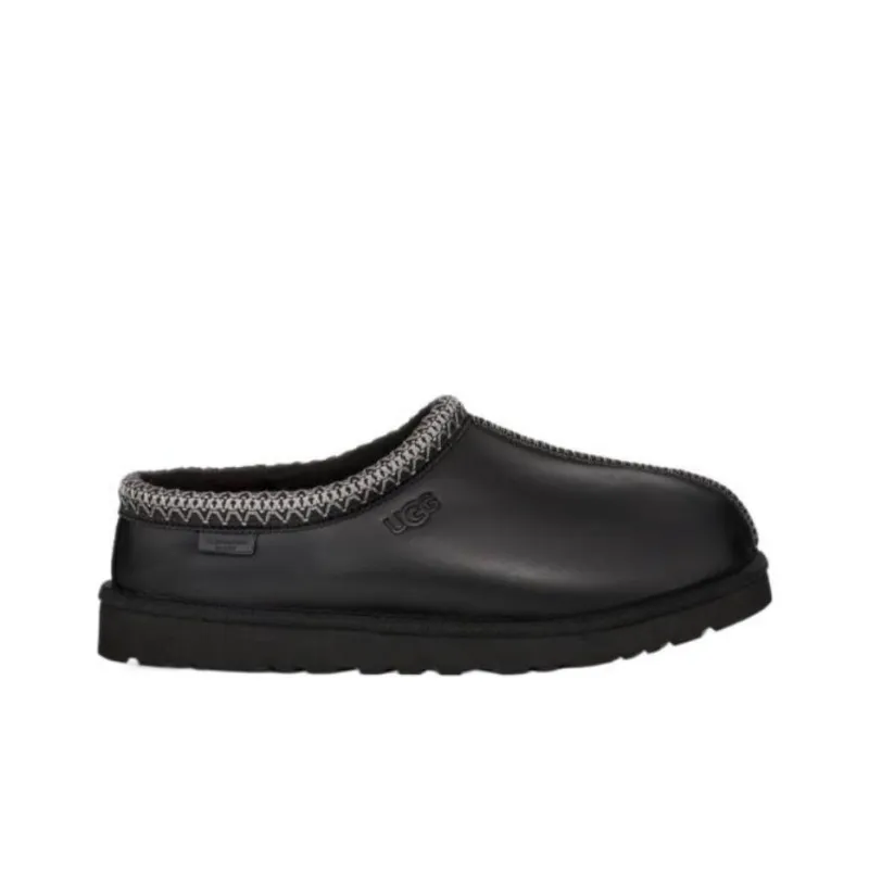 UGG Tasman Lthr Regen Slipper Black-1