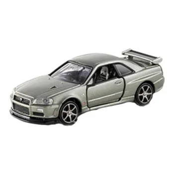 TAKARA TOMY Alloy Small Car Collection TP Nissan Skyline GT R R34 V SPEC II Nür Assembled Models