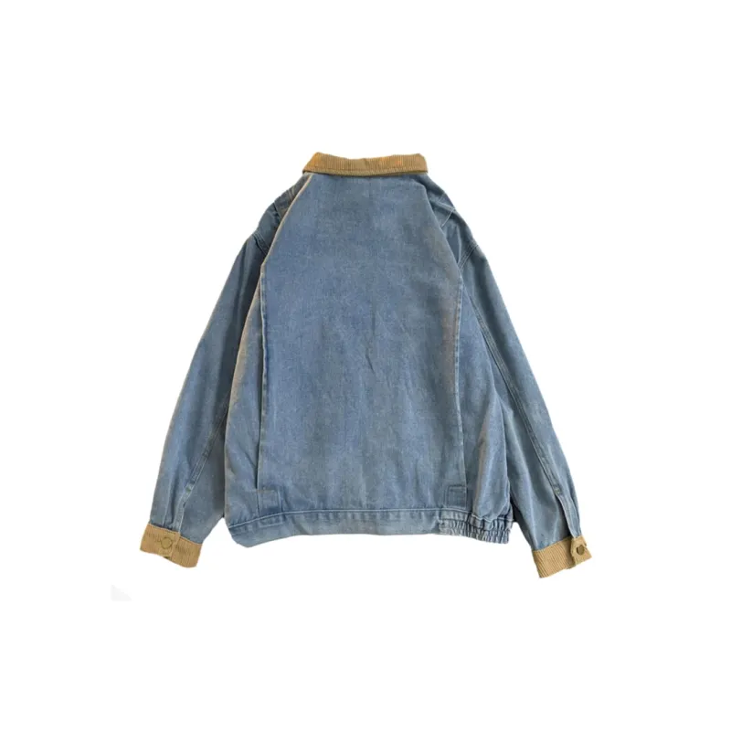 PANDA BASE Denim Jackets Unisex-4