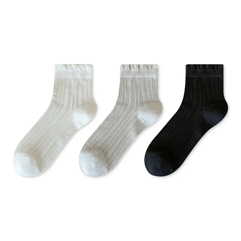 Caramella Mid Calf Socks Women's 3 Pack-7