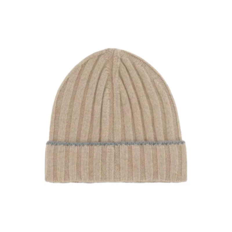 Brunello Cucinelli Ribbed knit Cashmere Beanie-0