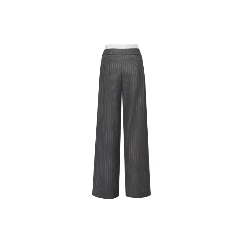 ANN ANDELMAN Casual Pants Women's Gray-1