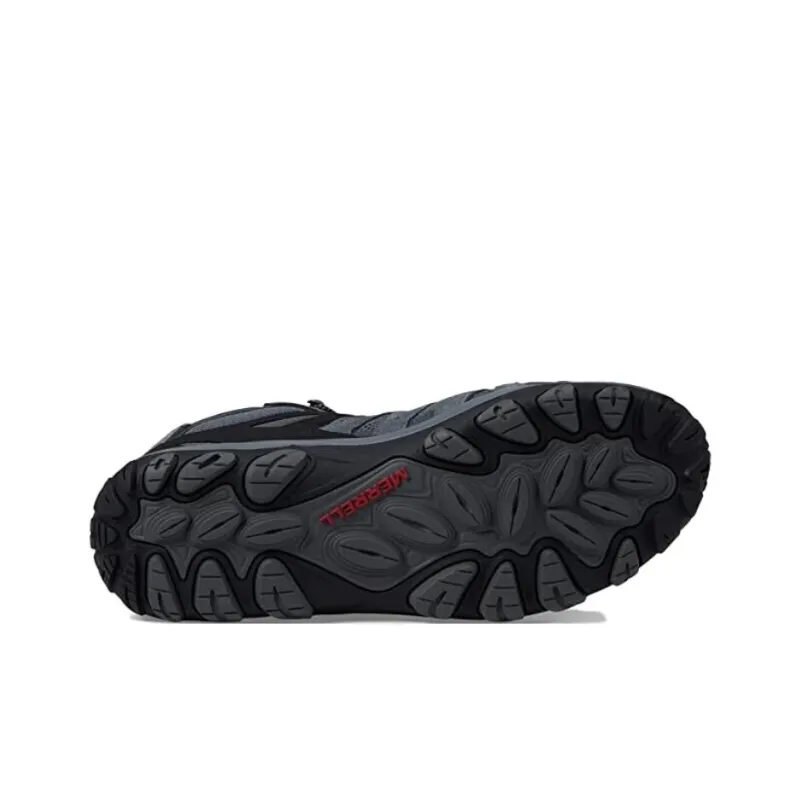 MERRELL Accentor Anti-Slip Wear-Resistant Mid-Top Outdoor Shoes Men's Dark Gray-4