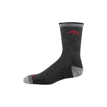 DARN TOUGH Mid-Calf Socks Men's 1 Pack Black Gray Color