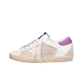 Golden Goose Super Star Low Top Skateboard Shoes Women's Pink Vintage Version
