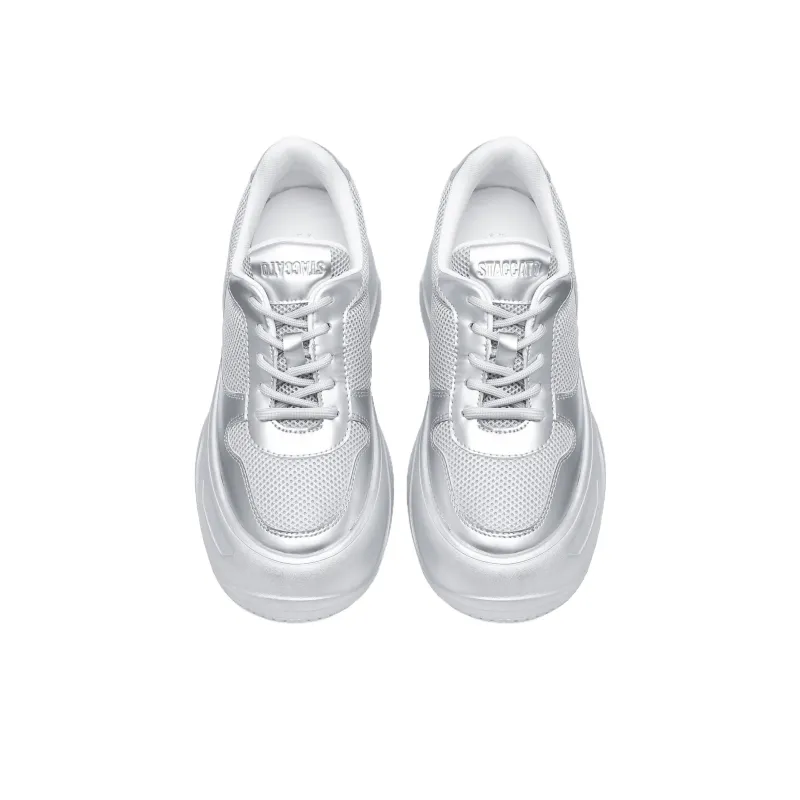 Staccato Cloud Sea Wave Treading Abrasion Resistant Slip Resistant Low Top Casual Shoes Women's-3