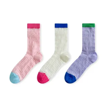 Caramella Mid-Calf Socks Women's 3 Pack