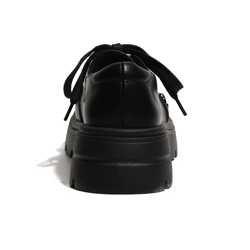 NUNZ Loafers Women's Black Glossy/Black Matte-8