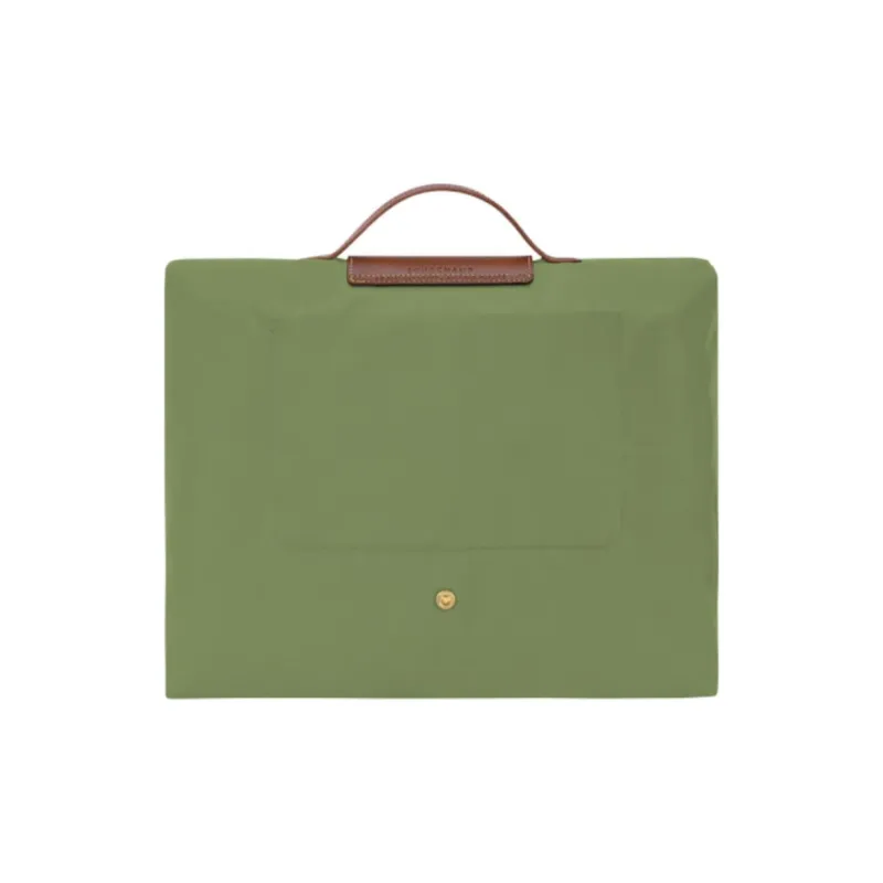 LONGCHAMP Nylon Handbag Trumpets Unisex Green-2