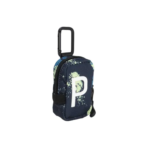 PUMA Storage Bags Dark Marine Blue With Cold Yellowish Green Accents