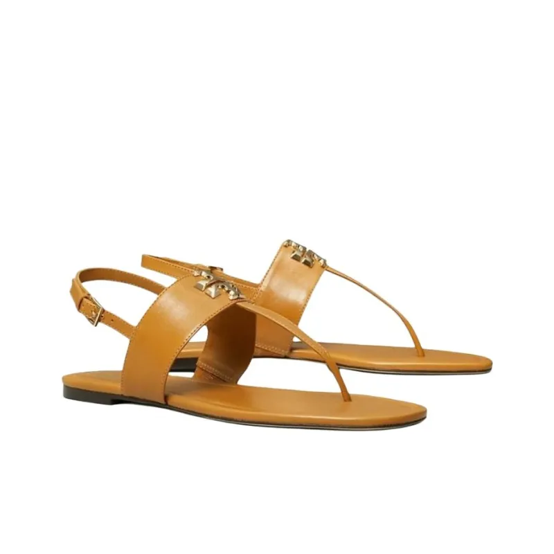 TORY BURCH Eleanor Strap Sandals Women's Caramel-2