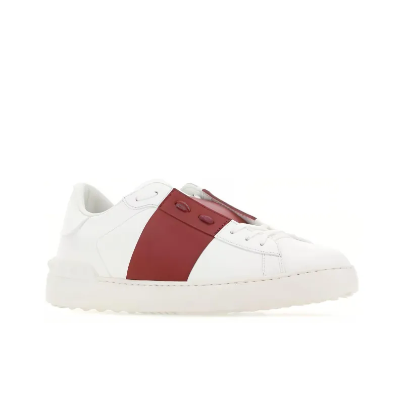 Valentino Open Sneaker 'White Red'-2