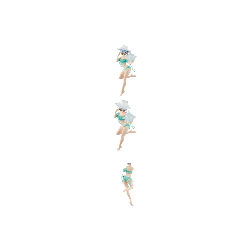 BANPRESTO Rem Glass Factory, Zero Starting Life In Another World, Rem, Swimsuit, Bonus Gift Scale Figures 22cm-2