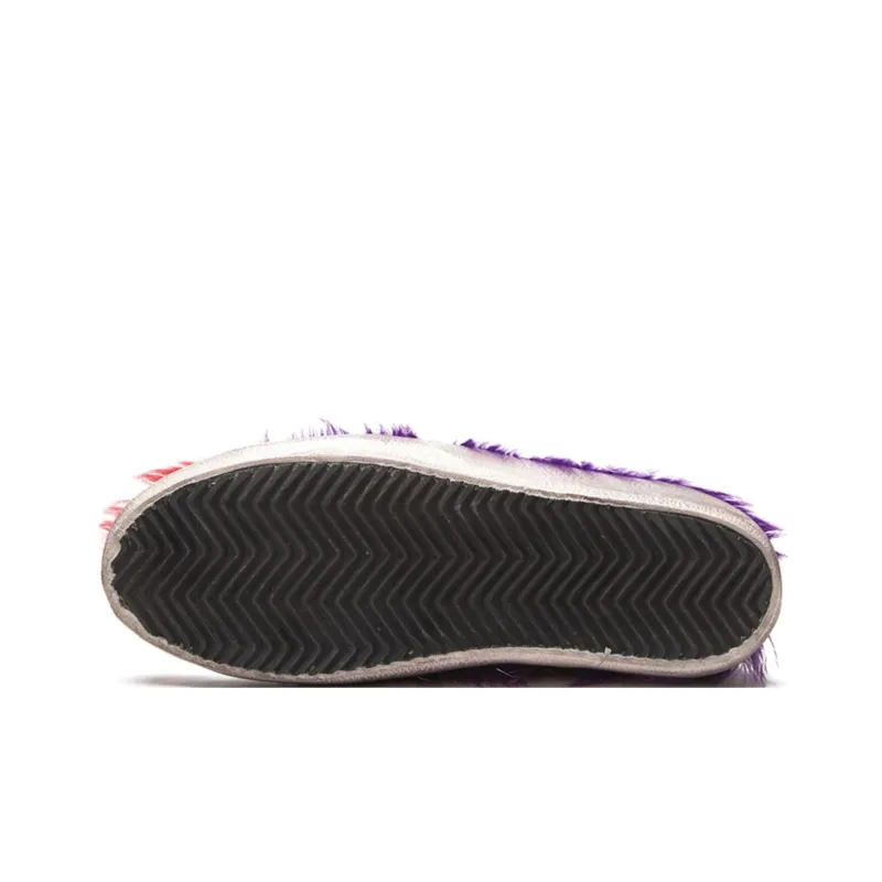 Golden Goose Francy Stylish Skateboarding Shoes Men's Light Purple-4