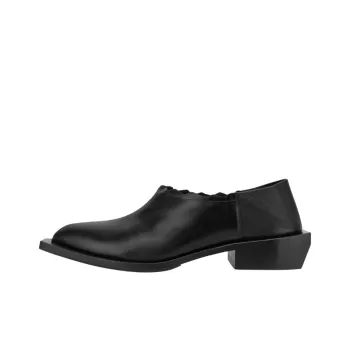 MOSCHINO Scallop Edge Slip On Loafers Women's