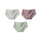 F Set-Triangle Embossed-Gray+Coffee+Green (3 Pack)