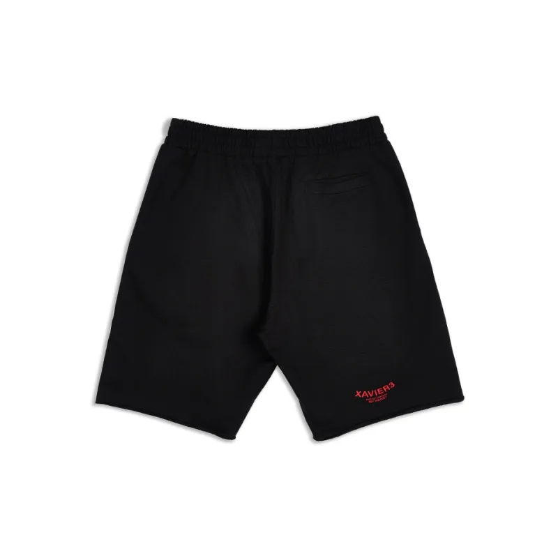 Xavier3 Casual Shorts Unisex Black-1
