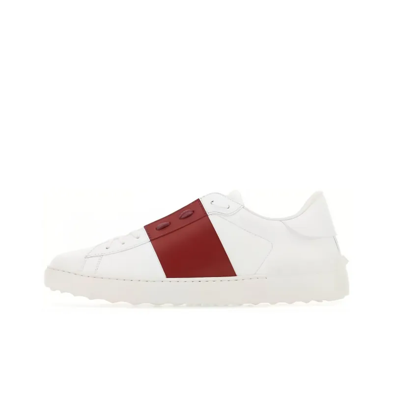 Valentino Open Sneaker 'White Red'-0