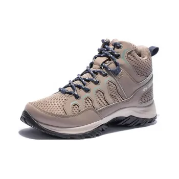 Columbia Anti Slip Wear Resistant Mid Top Trekking Shoes Women's Light Brown