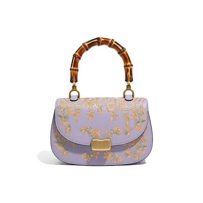 Forever Lucky Cow Leather Commute Bag One Shoulder Handbag Women's Multicolor-12