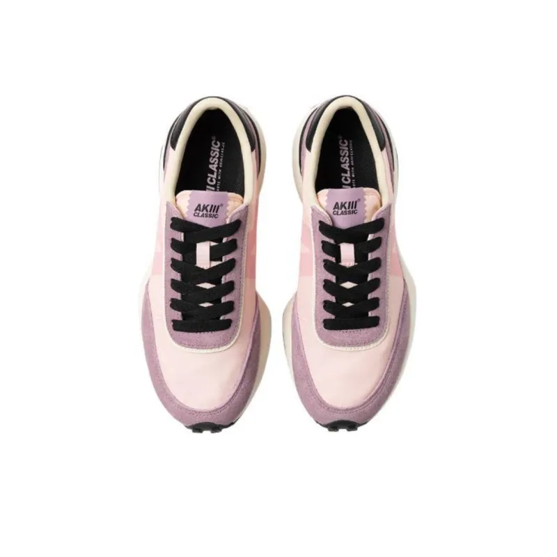 AKIII CLASSIC SPRING FIRED Low-Top Casual Shoes Unisex Lavender Light Pink-3