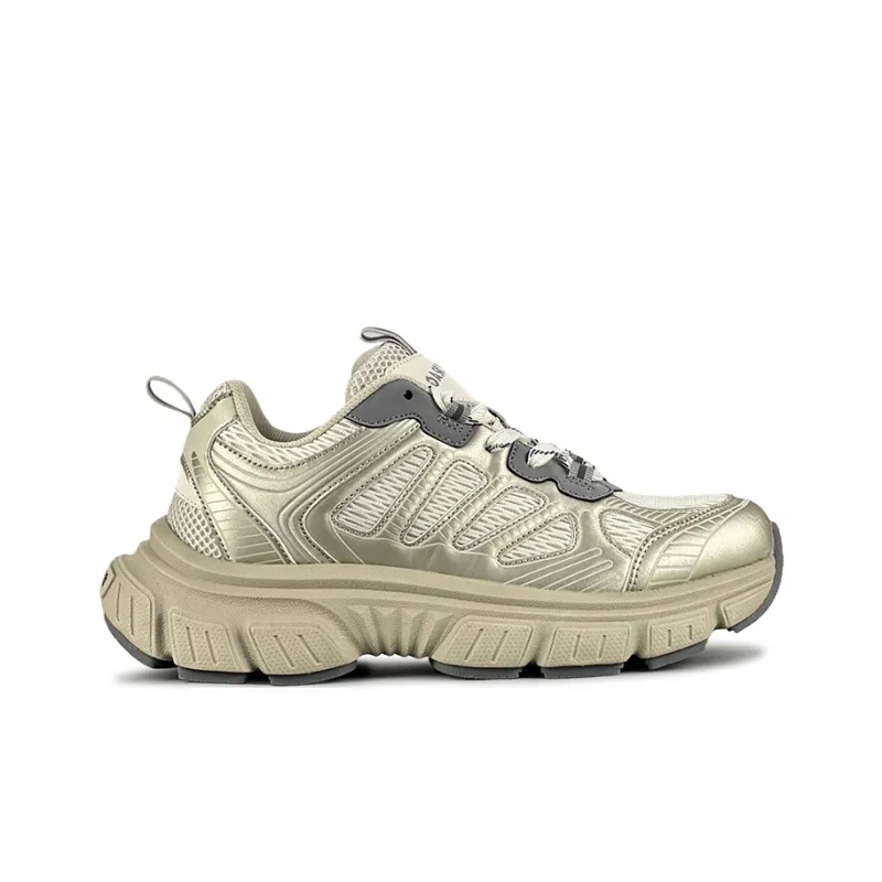 LuzaoT SUPER DRAG Low Top Chunky Sneakers Women's Beige-1