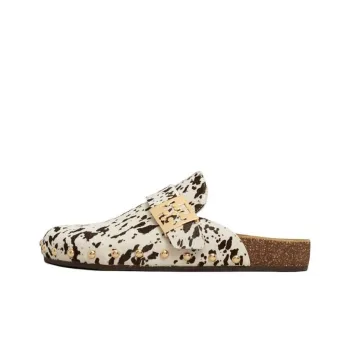 TORY BURCH Closed Toe Slippers Women's White