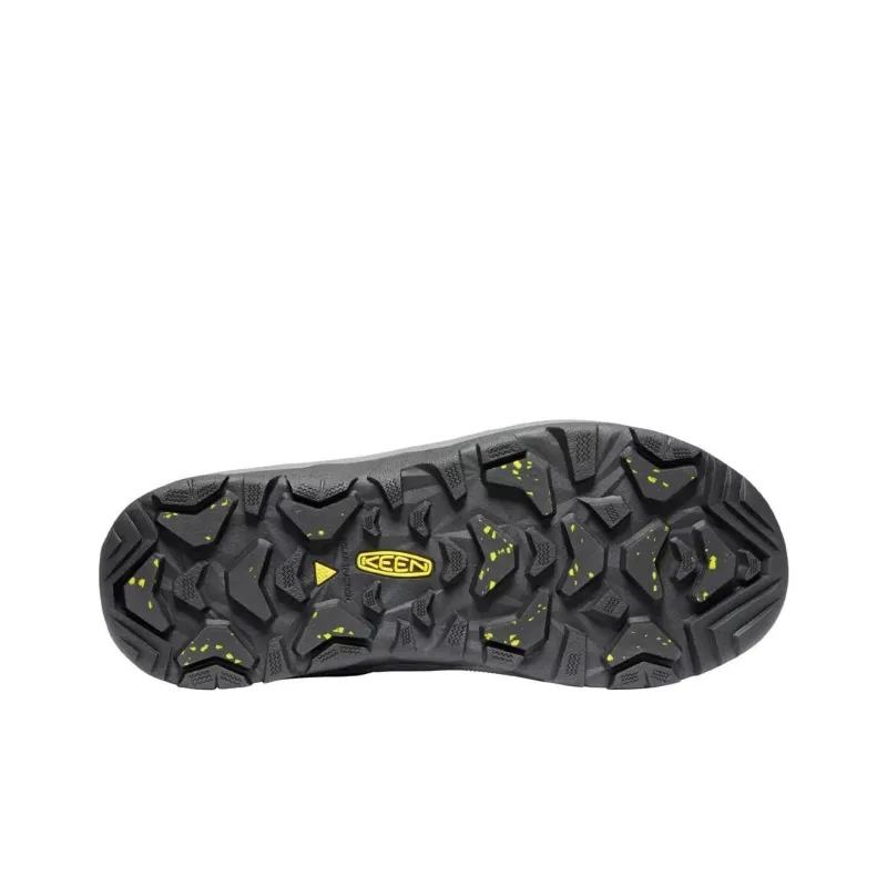 KEEN REVEL MID Polar Slip Resistant, Abrasion Resistant, Waterproof Mid Top Hiking Shoes Men's Black Gray-4