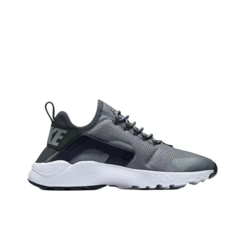 Nike Air Huarache Run Ultra Anti Slip Wear Resistant Low Top Running Shoes Men's Gray-1