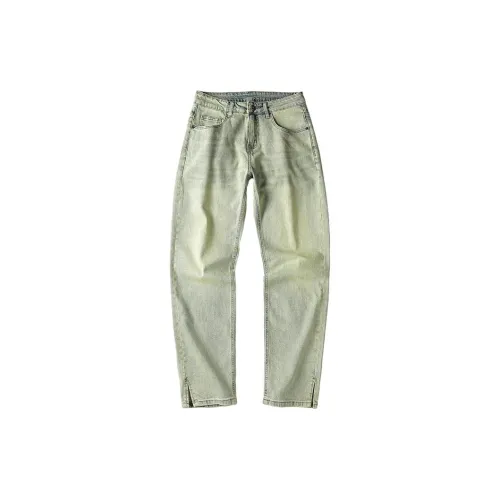 GTRG Jeans Unisex Yellow Mud