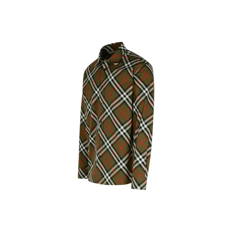 Burberry Checked Long Sleeved Shirt-2