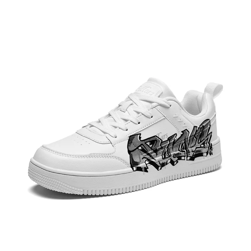 TCELLARS Skateboard Shoes Unisex Low Top White-128
