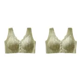 LS-8810 Sports Bra/Green+Green/2 Pack