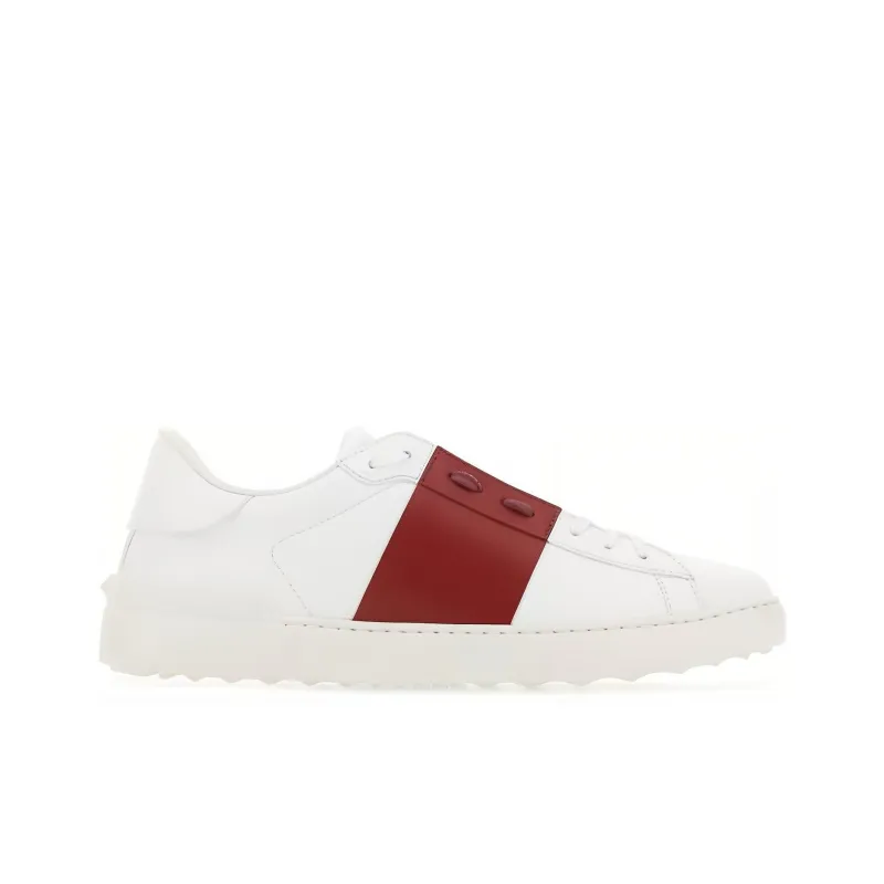 Valentino Open Sneaker 'White Red'-1