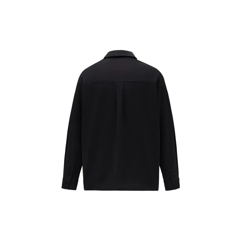 HERBEL Shirts Men Black-1