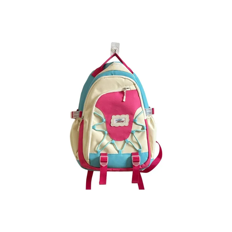 Cwatcun Nylon Backpack Regular Women's Multicolor-6