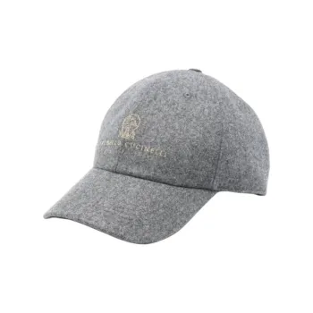 Brunello Cucinelli Logo Embroidered Baseball Cap