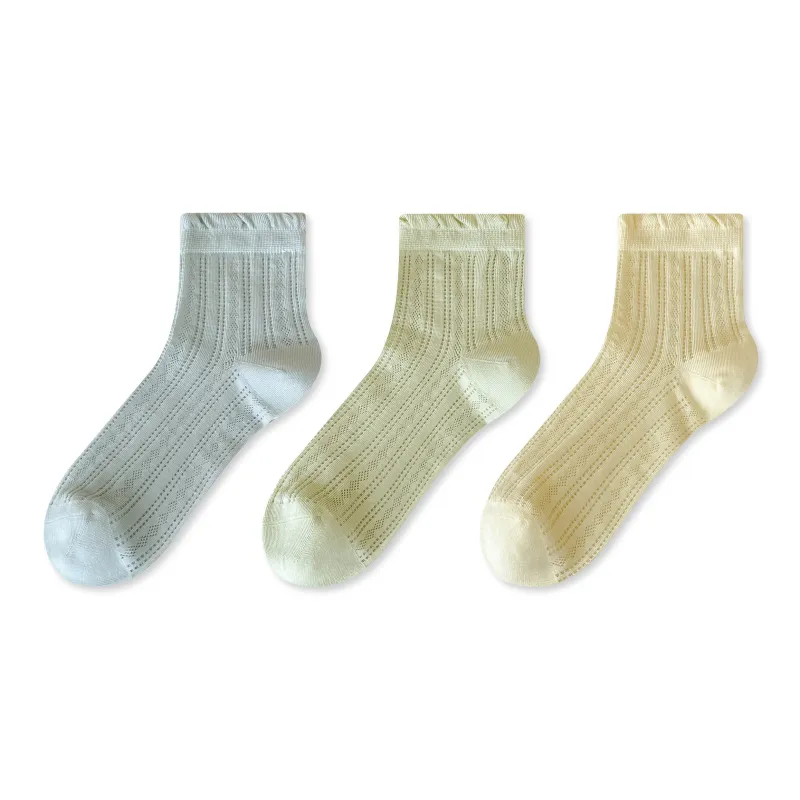 Caramella Mid Calf Socks Women's 3 Pack-0