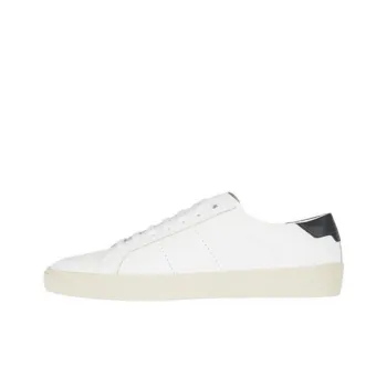 SAINT LAURENT Low Top Skateboard Shoes Men's White
