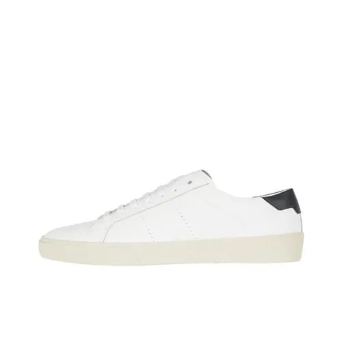 SAINT LAURENT Low-Top Skateboard Shoes Men's White