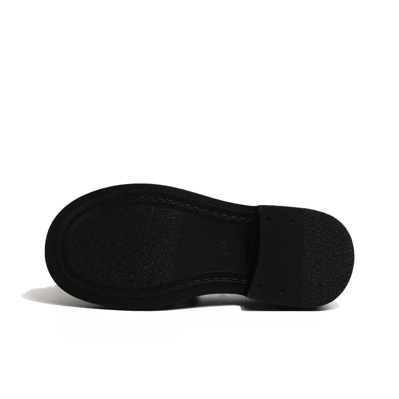 NUNZ Loafers Women's Black Glossy/Black Matte-4