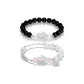 999 Fine Silver-Chinese Auspicious Animal Blessing Fortune Beaded Bracelet[Couple's]