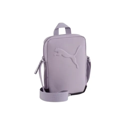 PUMA Polyester Crossbody Bag Shoulder Bag Unisex Purple